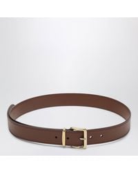 Miu Miu - Tobacco Leather Belt - Lyst
