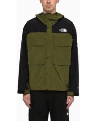 The North Face - Giacca tustin forest olive con tasche cargo - Lyst