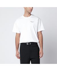 Givenchy - Cotton T-Shirt With Logo Print - Lyst