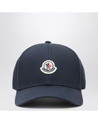 Moncler - Cotton Gaberdine Cap - Lyst