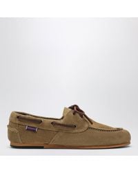 Sebago - Owen Taupe Suede Loafers - Lyst