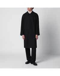 Prada - Cotton Overcoat - Lyst