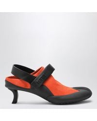Loewe - Saffron/ Dive Slingback Pumps - Lyst