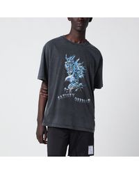 Satisfy - Mothtech Aged T-Shirt With Logo Print - Lyst