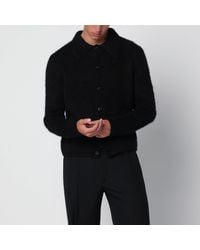 Dries Van Noten - Long-Sleeved Alpaca Blend Cardigan - Lyst
