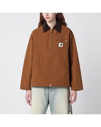 Carhartt - W' Clark Jacket Hamilton/Tobacco - Lyst