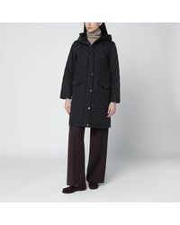 Burberry - Quilted Nylon Coat - Lyst