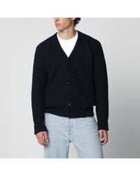 Bottega Veneta - Intrecciato Wool Cardigan - Lyst