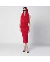 ANDAMANE - Annie Hooded Midi Dress - Lyst