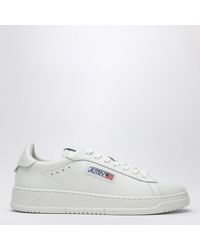 Autry - Dallas Logo-Patch Leather Sneakers - Lyst