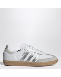 adidas Originals - Sneaker samba og cloud white/silver/grey one - Lyst