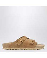 Birkenstock - Slide Zürich Exquisite Cream Coloured - Lyst