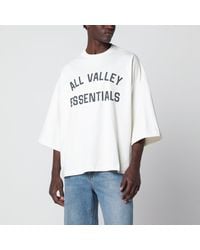 Fear Of God - Ivory Cotton Merch T-Shirt - Lyst