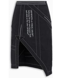 off white brand skirt
