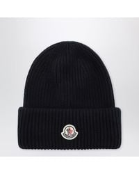 Moncler - Wool And Cashmere Beanie - Lyst