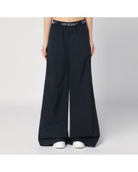 Off-White c/o Virgil Abloh - Wide Nylon Pants - Lyst