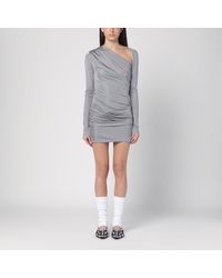 The Attico - Draped Mini Dress - Lyst