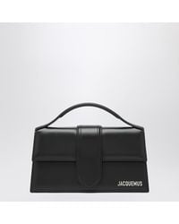 Jacquemus - Le Grand Bambino Tasche Aus Schwarzem Leder - Lyst