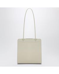 Faune - Ivory Lisse Tote Bag - Lyst