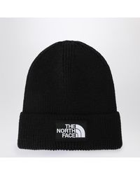 The North Face - Beanie With Logo Patch - Lyst