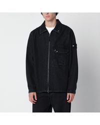 Stone Island - Denim Shirt Jacket - Lyst