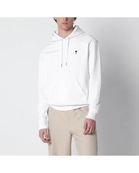 Ami Paris - Ami De Coeur Hooded Sweatshirt - Lyst
