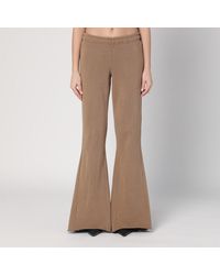 Entire studios - Cotton Flared Trousers - Lyst