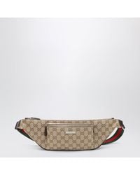 Gucci - Marsupio Flatpack Grande Marrone - Lyst
