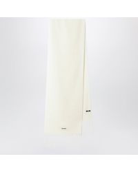 Jacquemus - Ivory Mohair And Alpaca Carro Scarf - Lyst