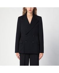 Maison Margiela - Double-breasted Jacket In Wool - Lyst