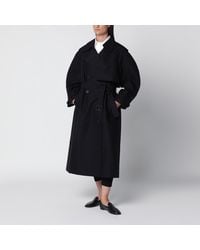 Anine Bing - Pascale Cotton Maxi Trench Coat - Lyst