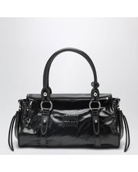Miu Miu - Shiny Leather Handbag - Lyst