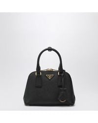 Prada - Promenade Tasche Schwarz - Lyst