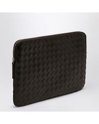 Bottega Veneta - Getaway Fondente Intrecciato Document Holder - Lyst