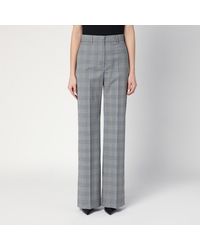 Sportmax - Prince Of Wales Check Pants - Lyst
