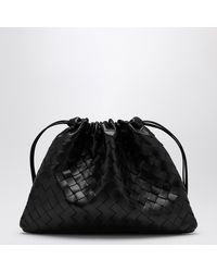 Bottega Veneta - Medium Clutch Bag With Drawstring In Intrecciato - Lyst