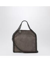 Stella McCartney - Falabella Dark Taupe Mini Tote Bag - Lyst
