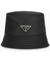 black prada bucket hat
