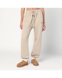 Fear Of God - Greige Cotton-Blend Joggers - Lyst