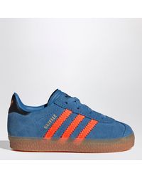 adidas Originals - Gazelle Focus/Solar Sneakers With Elasticated Laces - Lyst