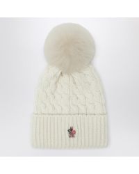 Moncler - Hat With Pom Pom - Lyst