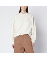 Carhartt - Casey Sweatshirt Natural - Lyst