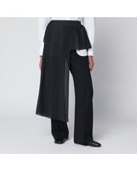 MKDT STUDIO - Avery Atelier Pleated Half Skirt - Lyst
