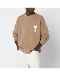 Ami Paris - Ami De Coeur Wool Sweater - Lyst
