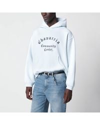 Willy Chavarria - Chavarria Community Center Cotton Hoodie - Lyst
