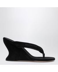 Balenciaga - Wedge Thong Sandals Gaeta - Lyst