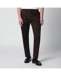 PT Torino - Cotton-Blend Trousers - Lyst