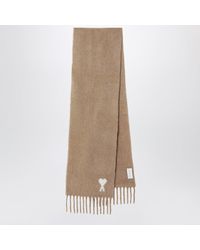 Ami Paris - Ami De Coeur Scarf - Lyst