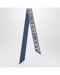 Gucci - Foulard con stampa floreale in seta - Lyst