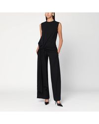 Alaïa - Full Jumpsuit With A Belt - Lyst